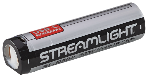 Streamlight 22111 SL-B50  Silver/Black 3.6 Volts 4,900 mAh (1) Single Pack