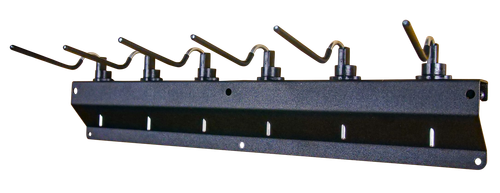 Berry's 65892 Gun Safe Pistol Rack Black Holds 6 Pistols