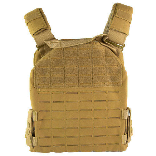 NCSTAR LSR PLATE CARRIER MED-2XL TAN