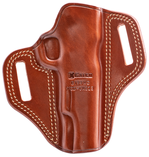 Galco CM213 Combat Master  Open Top Pancake Tan Leather Belt Loop Fits 1911 Left Hand