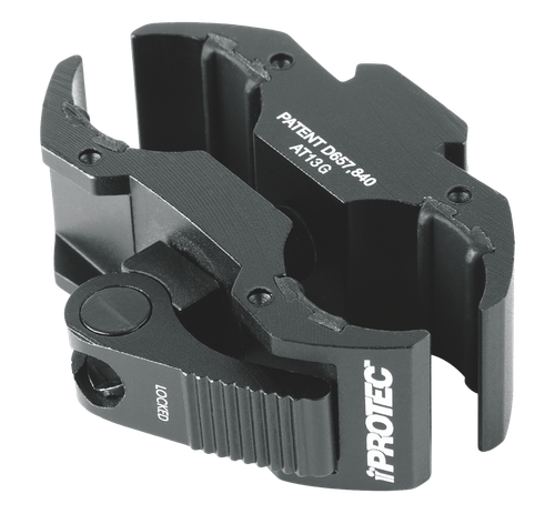 iProtec 6108 Universal Long Gun Mount  Black Anodized