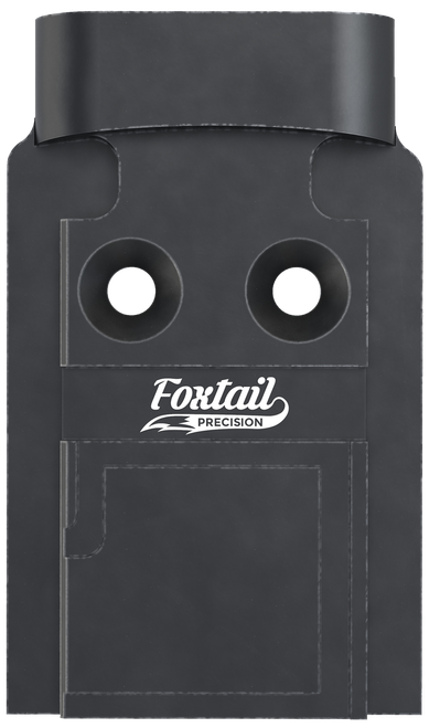 Foxtail Precision 100008 Red Dot Adapter Plate for Optics-Ready Pistol  Black Anodized Glock MOS