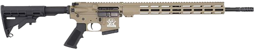 Great Lakes Firearms GL15350SSFDE16 GLFA  350 Legend 5+1 18" Stainless Threaded Barrel, Flat Dark Earth Cerakote Picatinny Rail Aluminum Receiver, M-LOK Handguard, Black Synthetic Stock, Mil-Spec Grip