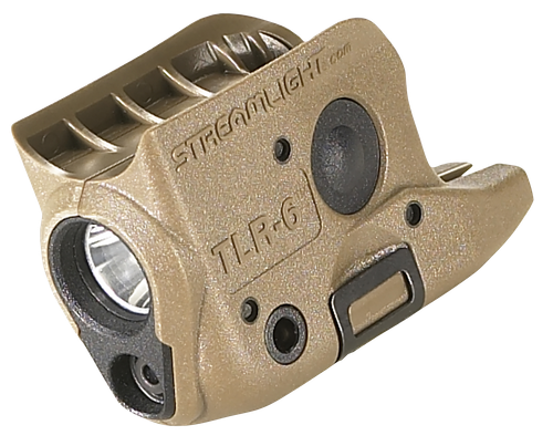 Streamlight 69278 TLR-6 Gun Light  Flat Dark Earth 100 Lumens White LED/Red Laser Glock 42/43/43X/48