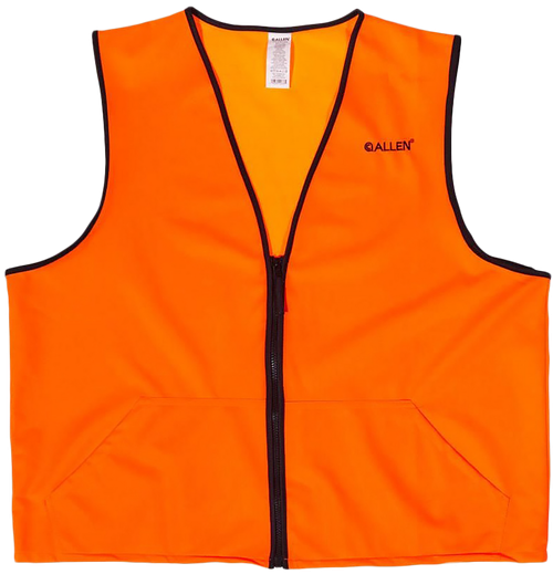 Allen 15768 Deluxe Hunting Vest XL Orange Polyester