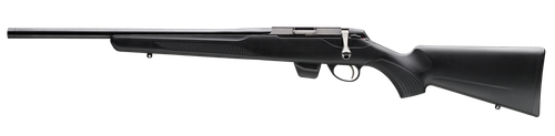 Tikka JRT1X400SB T1X  22 LR 10+1 16" Blued Threaded Barrel, Blued Drilled & Tapped Stainless Steel Receiver, Fixed Synthetic Stock, Left Hand