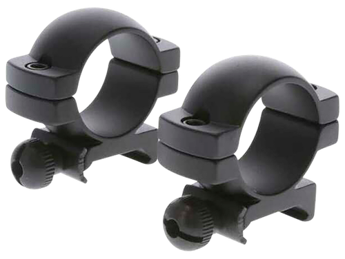 TruGlo TGTG8960B1 Lightweight Scope Rings  Matte Black 1" Medium