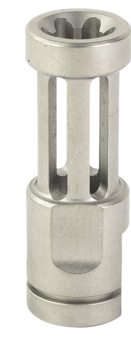 Samson 040606200 Flash Hider  Stainless Steel, Fits Ruger 10/22