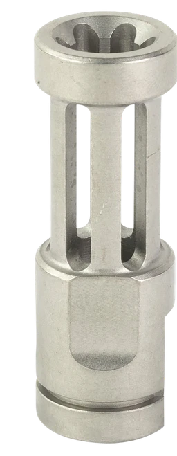 Samson 040606200 Flash Hider  Stainless Steel, Fits Ruger 10/22
