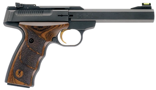 Browning 051428490 Buck Mark Plus UDX *CA Compliant 22 LR 10+1 5.50" Matte Black Slab Side Barrel, Matte Black Serrated Slide & Aluminum Frame, Finger Groove Laminate Grip