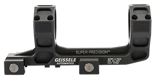 Geissele Automatics  Super Precision Scope Mount (Vortex 1-6) Scope Mount/Ring Combo Black Anodized