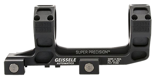 Geissele Automatics  Super Precision Scope Mount (Vortex 1-6) Scope Mount/Ring Combo Black Anodized