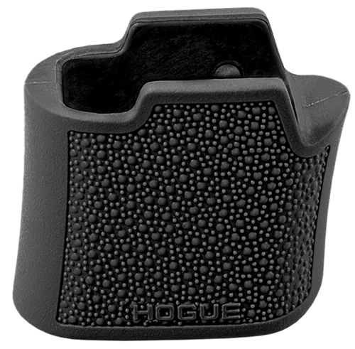 Hogue 18040 OverMolded Extension Base Pad Cobblestone Fits Sig Sauer P365 15rd Black Rubber