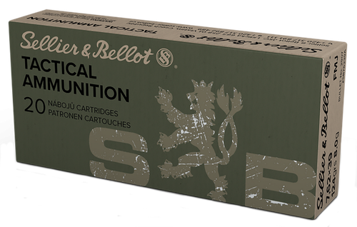Sellier & Bellot SB76239A Rifle  7.62x39mm 124gr Full Metal Jacket 20 Per Box/30 Case
