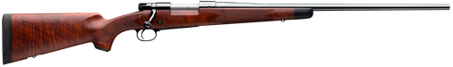 Winchester Repeating Arms 535203233 Model 70 Super Grade 300 Win Mag Caliber with 3+1 Capacity, 26" Barrel, High Polished Blued Metal Finish & Satin Fancy Walnut Stock Right Hand (Full Size)