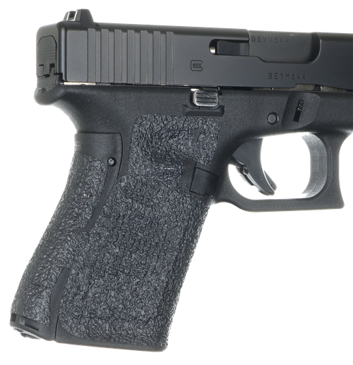 Talon Grips EV02R Adhesive Grip  Textured Black Rubber, Fits Compact Glock Gen 5 (19, 23, etc.)