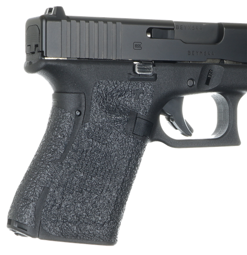 Talon Grips EV02R Adhesive Grip  Textured Black Rubber, Fits Compact Glock Gen 5 (19, 23, etc.)