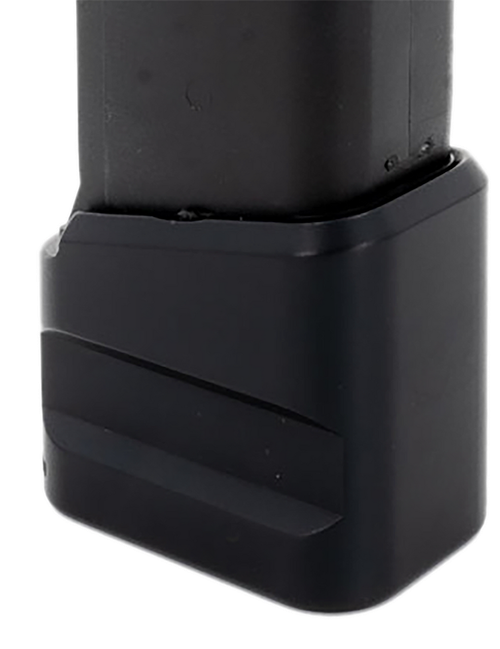 Cross Armory CRG+5MEG17BK Magazine Extension  Fits Glock 17 Gen 1-5 5rd Black Aluminum