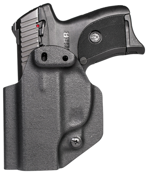 Mission First Tactical HRULC9AIWBABL Appendix Holster IWB/OWB Black Polymer Belt Clip Fits Ruger EC9/EC9s/LC9/LC9s Ambidextrous