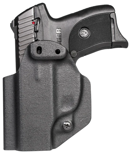 Mission First Tactical HRULC9AIWBABL Appendix Holster IWB/OWB Black Polymer Belt Clip Fits Ruger EC9/EC9s/LC9/LC9s Ambidextrous