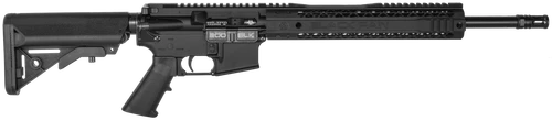 Black Rain BROSPEC15300BLK Spec15  300 Blackout 16" 30+1 Black Hard Coat Anodized Enhanced G.I. Sopmod Stock