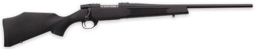 Weatherby VYT223RR0T Vanguard Synthetic Compact 223 Rem 5+1 20" Matte Blued #1 Threaded Barrel, Matte Blued Drilled & Tapped Steel Receiver, Black Adjustable Synthetic Stock