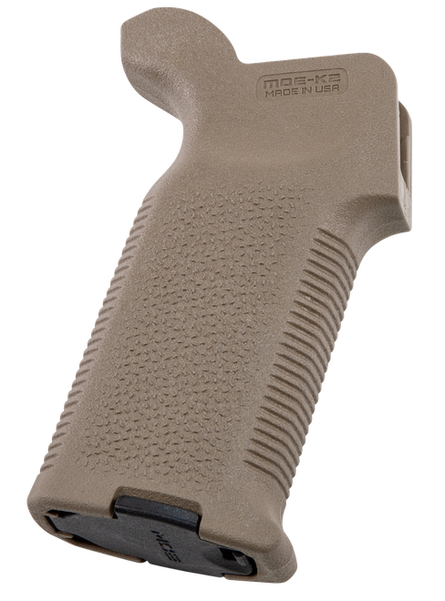 Magpul MAG522-FDE MOE-K2 Grip Flat Dark Earth Polymer Aggressive Textured Finish Fits AR-15/AR-10/M4/M16/M110/SR25