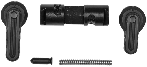 Battle Arms Development BADASSPRO Bad-Ass-Pro Reversible Safety Selector Black Phosphate Steel, Ambidextrous, 90/60 degree for S&W M&P15-22