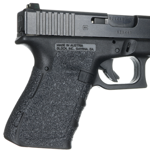 Talon Grips 104R Adhesive Grip  Compatible w/Glock Gen1-3 Glock 19/23/25/32/38, Black Textured Rubber