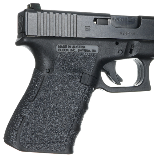 Talon Grips 104R Adhesive Grip  Compatible w/Glock Gen1-3 Glock 19/23/25/32/38, Black Textured Rubber