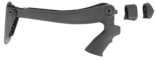 Advanced Technology MTF4900 Shotforce Shotgun Stock Marine Edition Top Folding Black Synthetic for Moss 12/20 GA, Rem 870 12 GA, Win 12/20 GA
