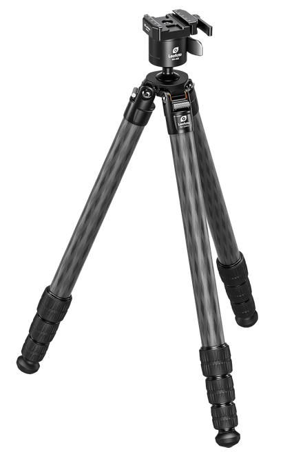 Leofoto Usa SA-324CX+MA-40X  Carbon Fiber Tripod Black