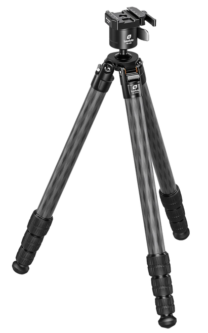 Leofoto Usa SA-324CX+MA-40X  Carbon Fiber Tripod Black