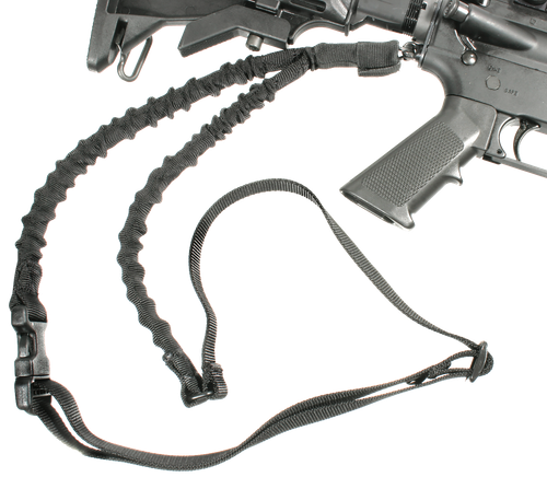 Blackhawk 70GS17BK Universal Swift Rifle Sling Black Nylon Webbing 1.25" Wide Three-Point Design