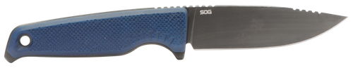 S.O.G SOG17790157 Altair FX  3.40" Fixed Clip Point Plain Satin TiCN Cryo CPM 154 SS Blade, Squid Ink Black GRN Handle, Includes Sheath