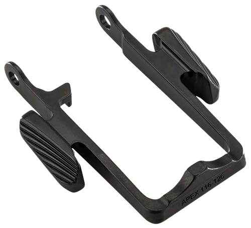 Apex Tactical 116126 Enhanced Slide Release  CZ P10c Black Melonite Steel Pistol Ambidextrous