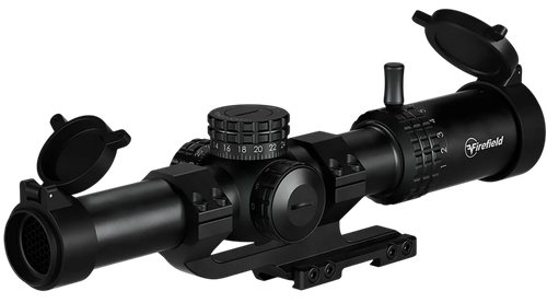 Firefield FF13075 RapidStrike  Black 1-10x24mm, 30mm Tube Illuminated Black/Green/Red CR1 Reticle