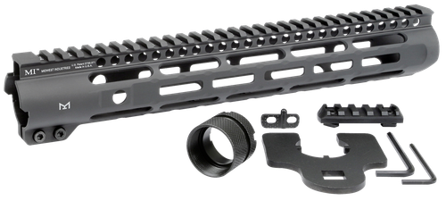 Midwest Industries MISLH12625 Slimline  AR-15 Black Hardcoat Anodized Aluminum/Polymer 12.625" Picatinny/M-LOK