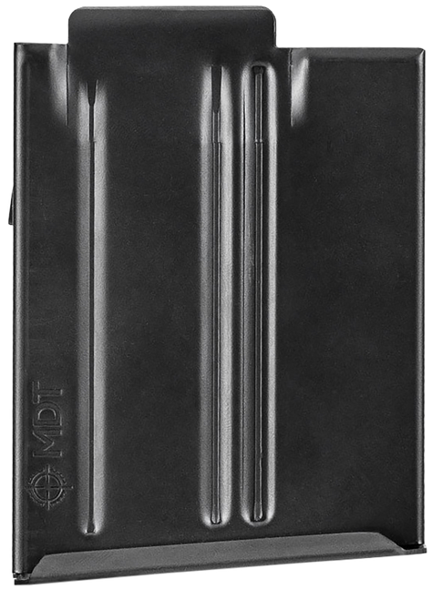 Mdt Sporting Goods Inc 107800BLK AICS Magazine  10rd 22-250 Rem Black Nitride Steel