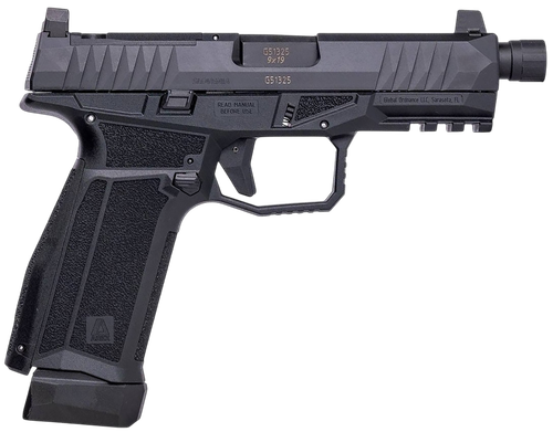 AREX 815537024913 Delta X Gen2 Tactical 9mm Luger 17+1 Threaded Barrel Optic Cut/Serrated Slide