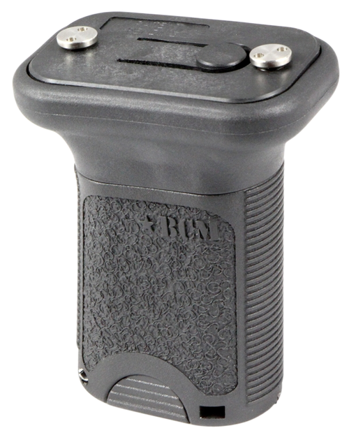 BCM VGSKMBLK BCMGunfighter Short Vertical Grip Made of Polymer With Black Aggressive Textured Finish with Storage Compartment for Keymod Rail