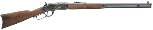 Winchester Guns 534217137 Model 1873 Sporter 38 Special, 357 Mag 14+1 Cap 24" Octagon Barrel Color Case Hardened Rec Satin Oiled Walnut Fixed Straight Grip Stock Right Hand (Full Size)
