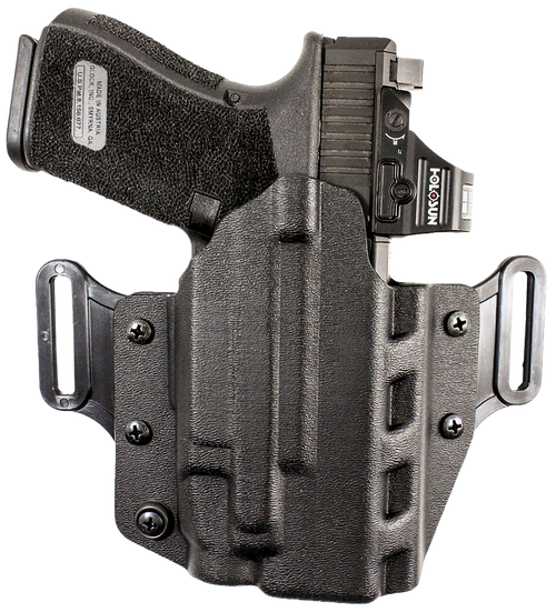 DeSantis Gunhide 195KA6VZ0 Veiled Partner  OWB Black Glock 19/23/32/45 Ambidextrous
