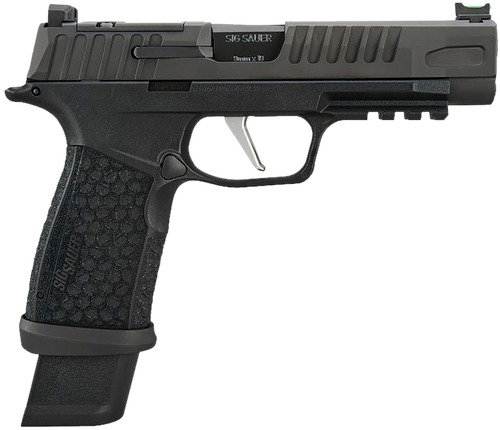 Sig Sauer 365XF9BFO10 P365 Fuse Compact Frame 9mm Luger 10+1 4.30" Black Nitron Optic Ready/Serrated Stainless Steel Slide Polymer Grip