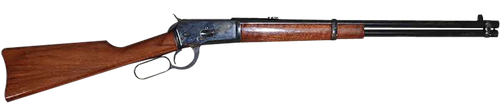 Cimarron AS622 1892 Carbine 357 Mag/38 Special 10+1 20" Blued Round Barrel, Color Case Hardened Receiver, Walnut Furniture