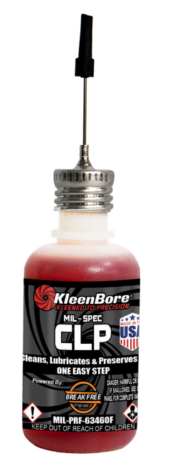 KleenBore KBMSCLP1 Mil-Spec CLP  1 oz. Needle Oiler