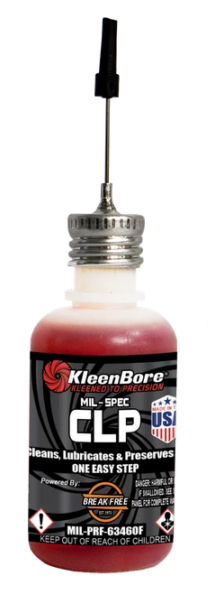 KleenBore KBMSCLP1 Mil-Spec CLP  1 oz. Needle Oiler