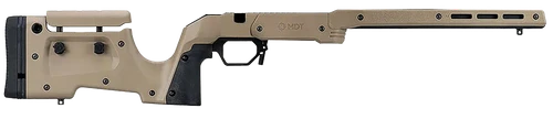 Mdt Sporting Goods Inc 104692FDE XRS Chassis FDE Aluminum Core with Polymer Panels, Adj. Cheekrest, M-LOK Forend, Interchangeable Grips, AICS Mag Compatible, Fits Short Action Savage