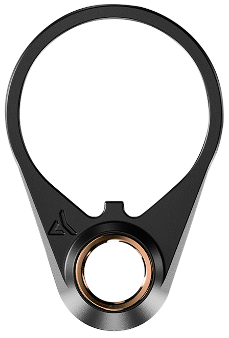 Radian Weapons R0078 Ultralight QD End Plate Fits AR-15/M16, Billet 6061-T6 Aluminum w/Titanium QD Swivel Cup, Black Anodized Finish