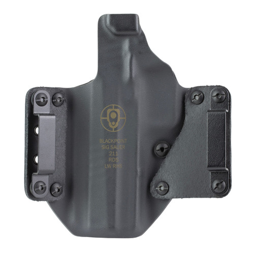 BLK PNT LTHR WING SIG P211-GTO RH BK